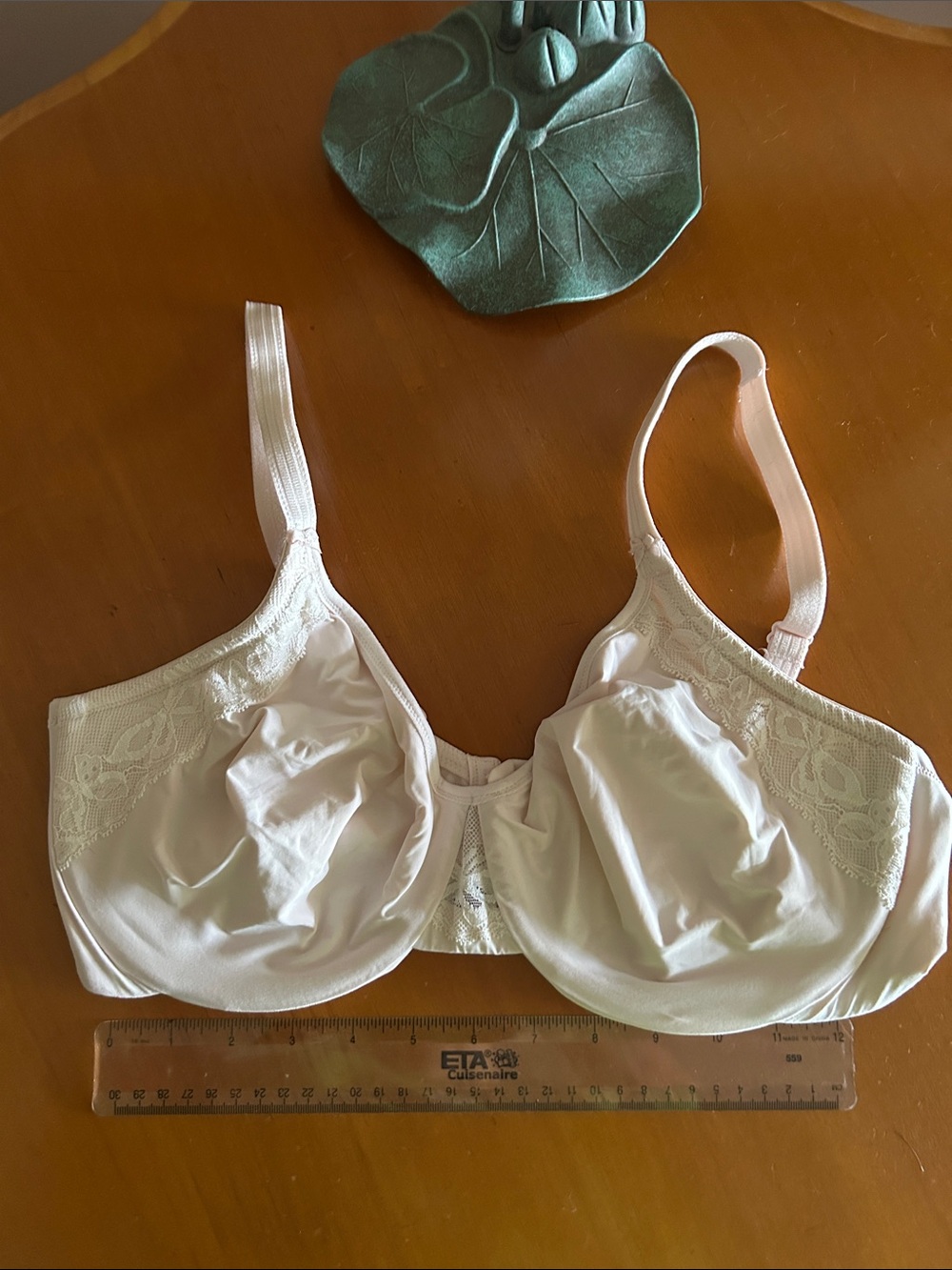 Olga Light Blush Full Coverage Lace Underwire Bra